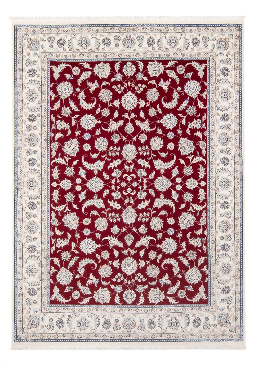 Perser Rug - Nain - Premium - 204 x 146 cm - red