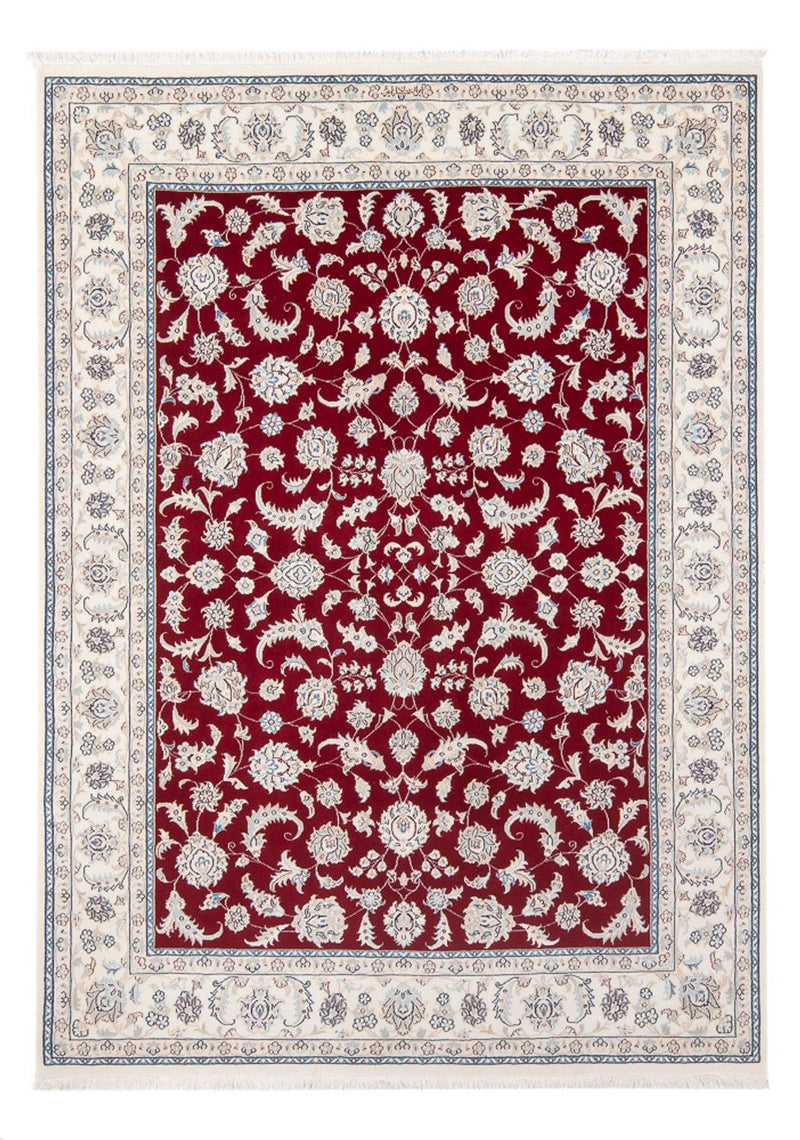 Perser Rug - Nain - Premium - 204 x 146 cm - red