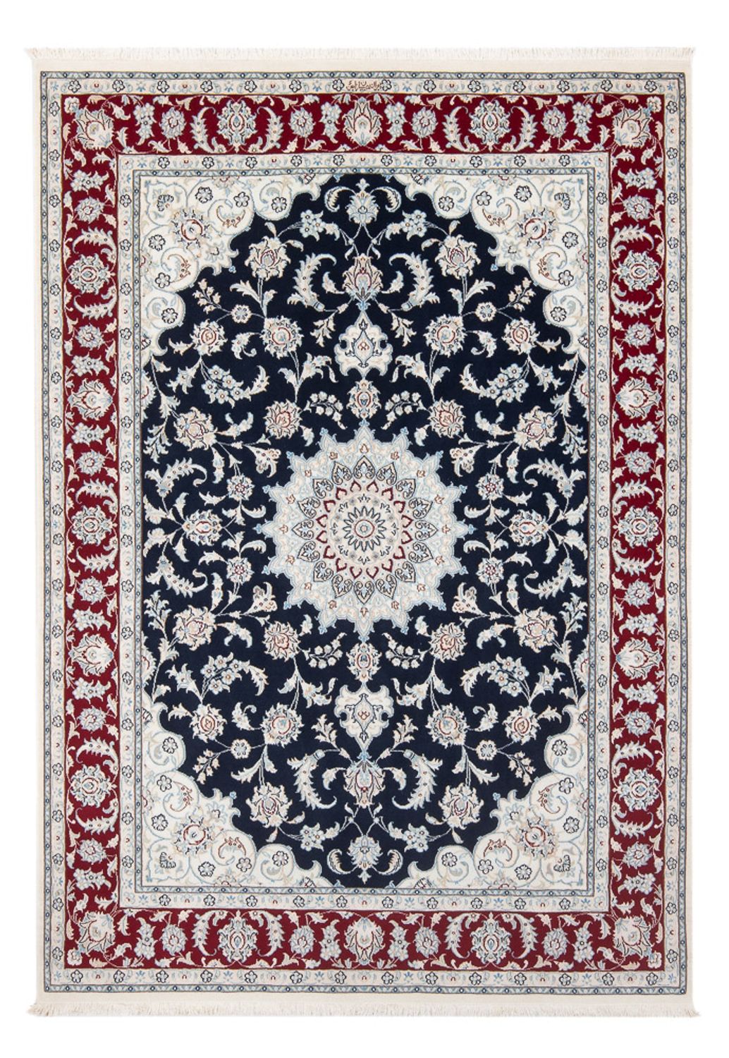 Perser Rug - Nain - Premium - 207 x 149 cm - dark blue