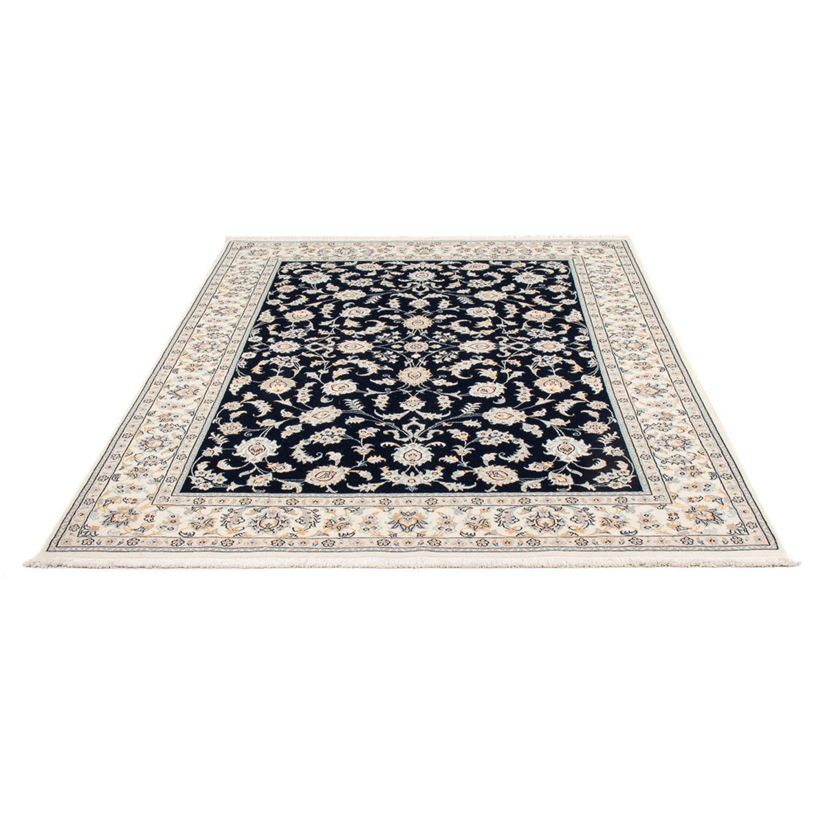 Perser Rug - Nain - Premium - 205 x 148 cm - dark blue