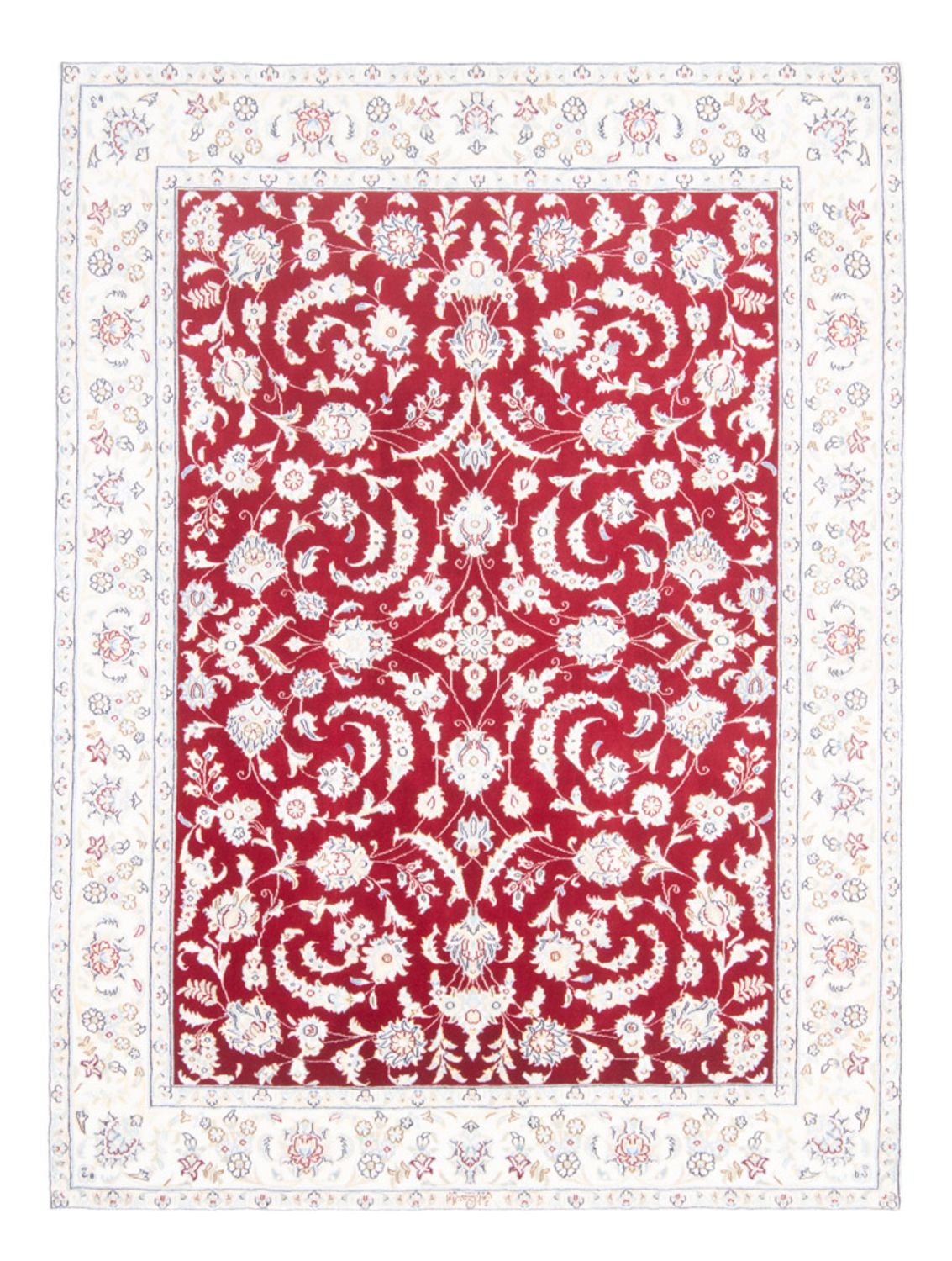 Perser Rug - Nain - Royal - 200 x 150 cm - red