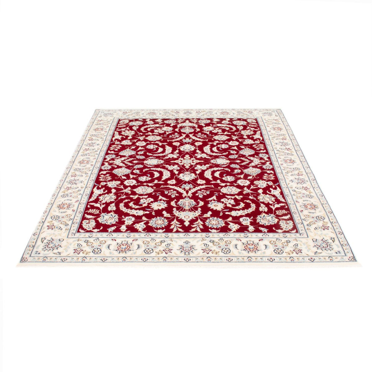 Perser Rug - Nain - Royal - 200 x 150 cm - red