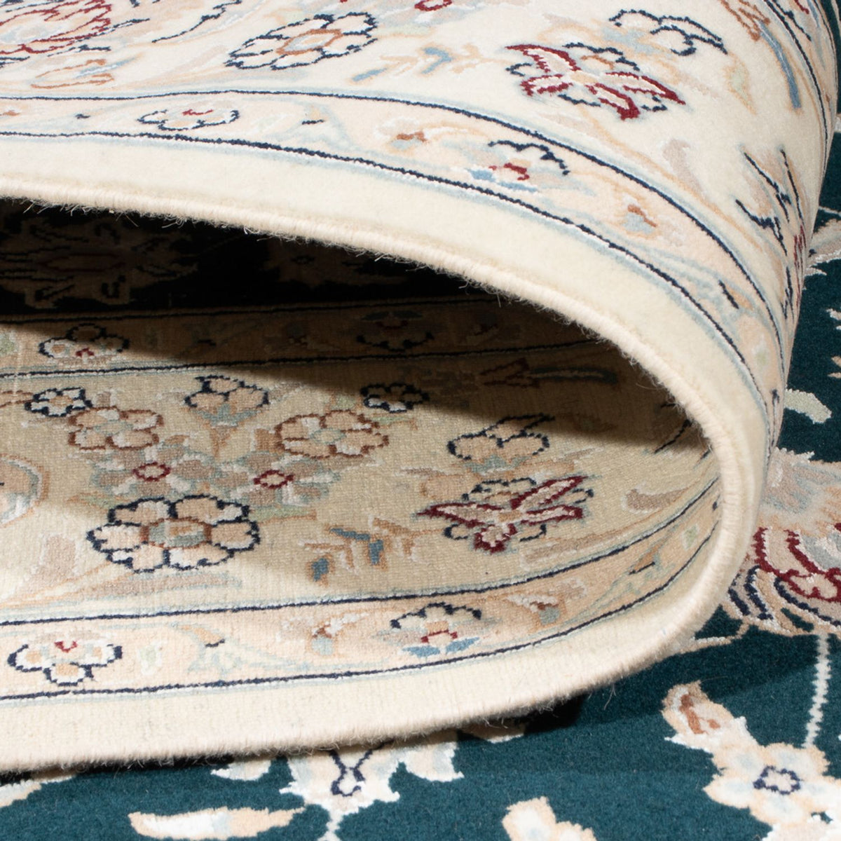 Perser Rug - Nain - Premium - 210 x 148 cm - dark blue