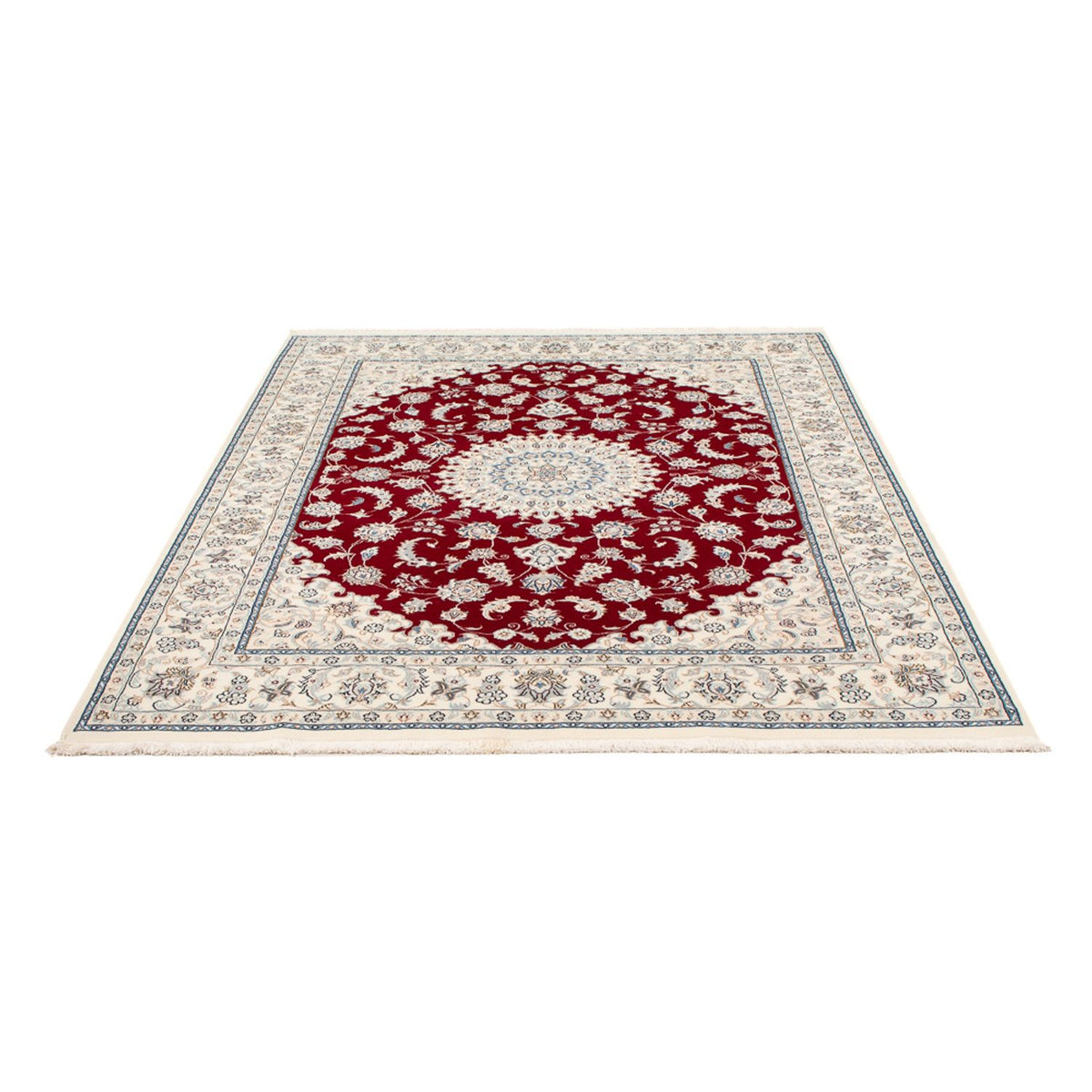 Perser Rug - Nain - Premium - 194 x 148 cm - red