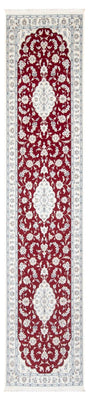 Runner Perser Rug - Nain - Premium - 350 x 86 cm - red