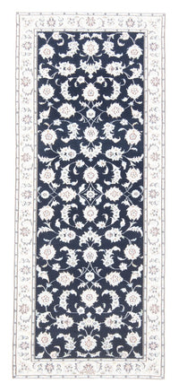 Runner Perser Rug - Nain - Royal - 194 x 82 cm - dark blue