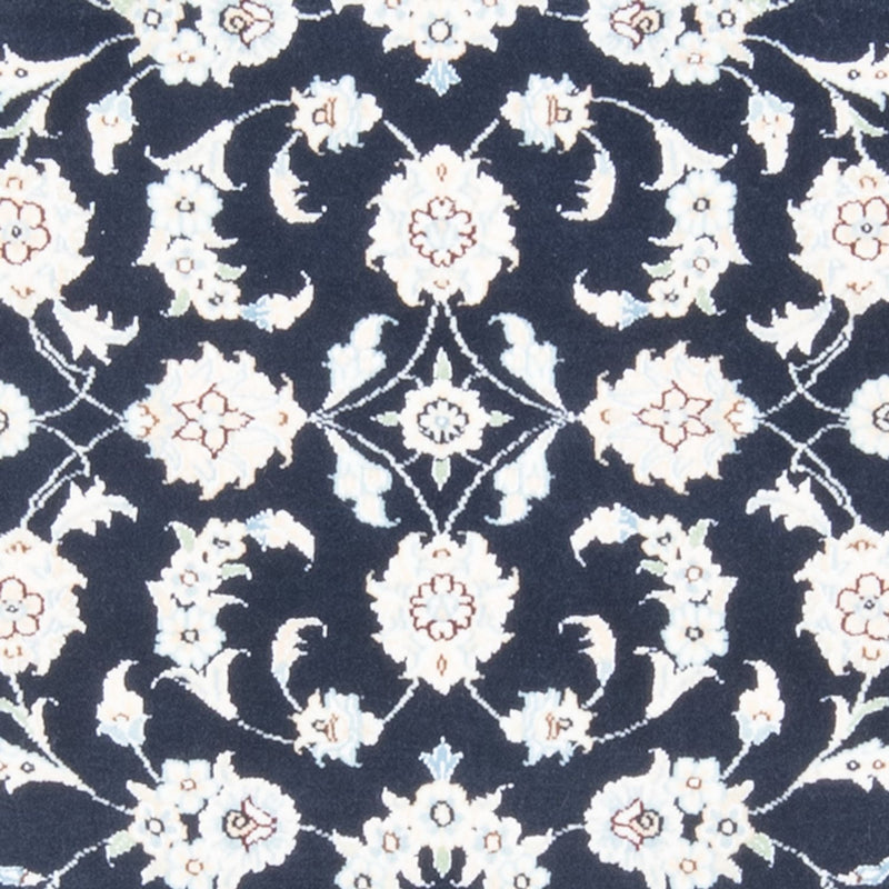 Runner Perser Rug - Nain - Royal - 194 x 82 cm - dark blue