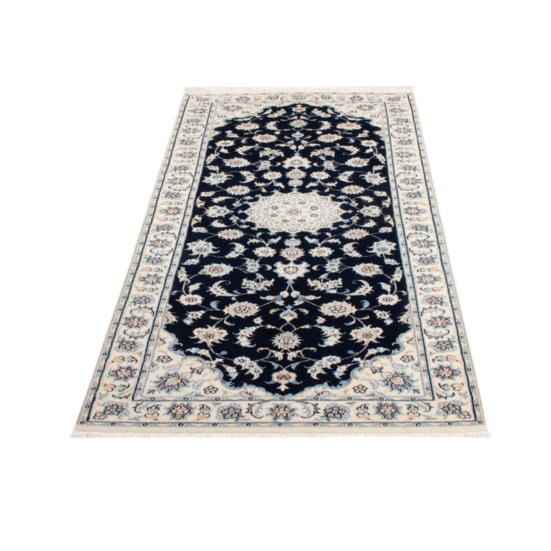 Runner Perser Rug - Nain - Royal - 197 x 81 cm - dark blue