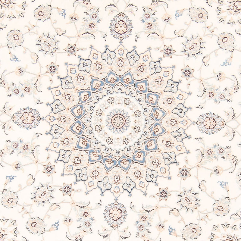 Perser Rug - Nain round  - 200 x 200 cm - cream