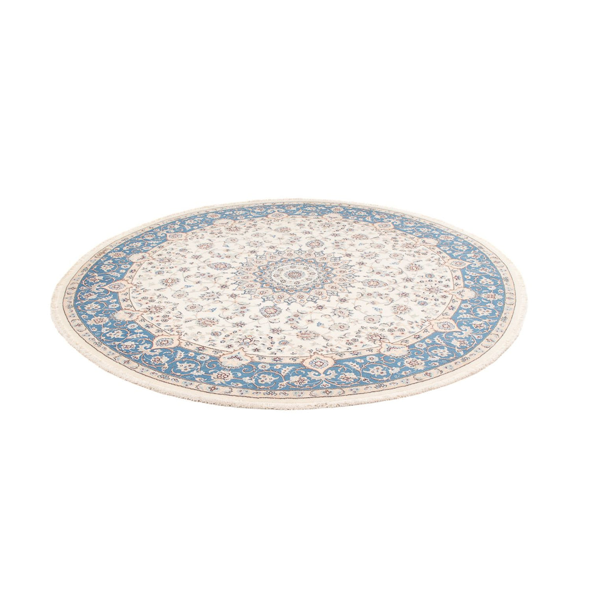 Perser Rug - Nain round  - 200 x 200 cm - cream
