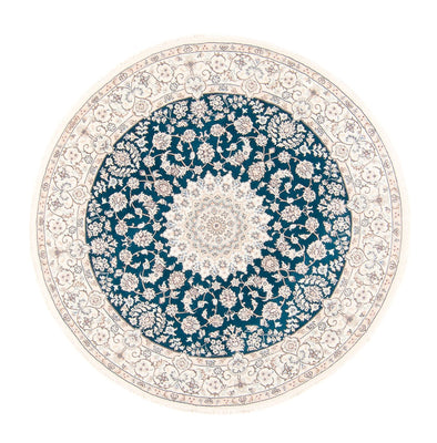 Perser Rug - Nain round  - 200 x 200 cm - blue
