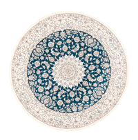 Perser Rug - Nain round  - 200 x 200 cm - blue