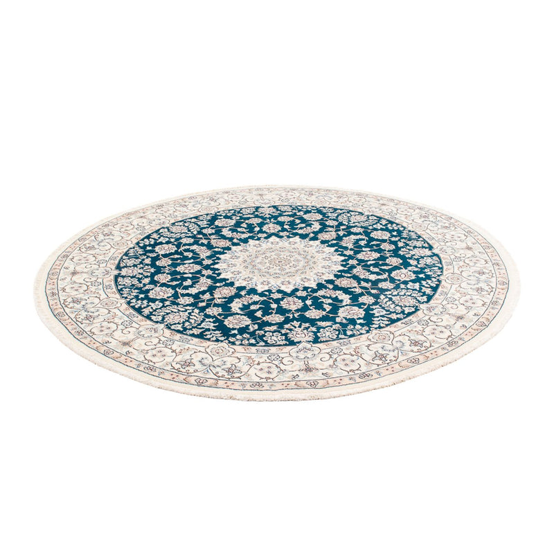 Perser Rug - Nain round  - 200 x 200 cm - blue