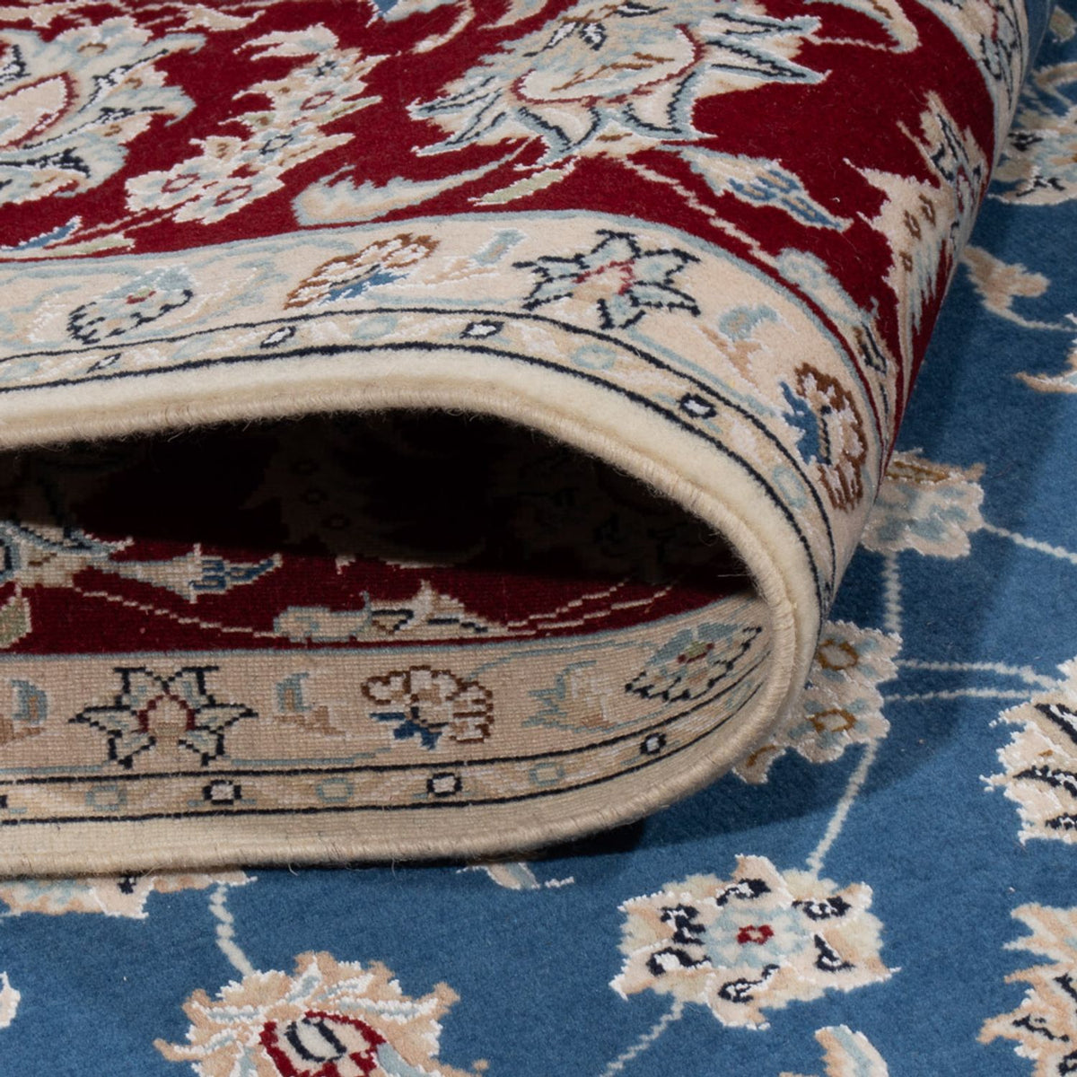 Perser Rug - Nain - 244 x 171 cm - blue