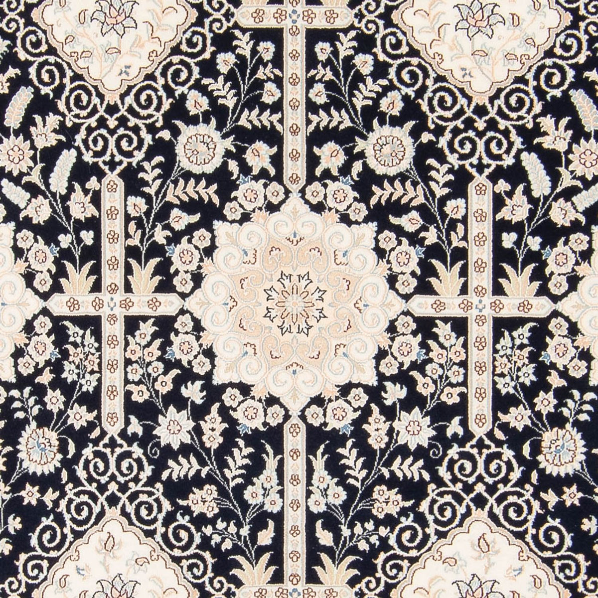 Perser Rug - Nain - 233 x 170 cm - dark blue