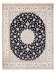 Perser Rug - Nain - Premium - 275 x 228 cm - dark blue