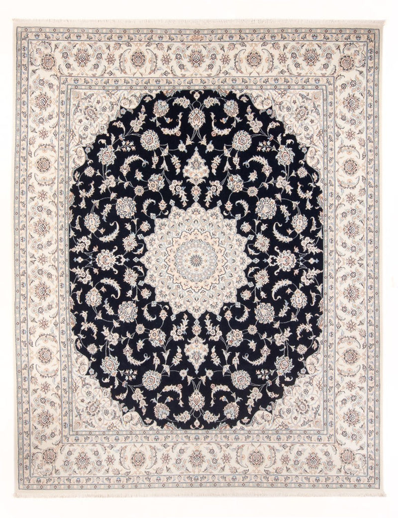 Perser Rug - Nain - Premium - 275 x 228 cm - dark blue