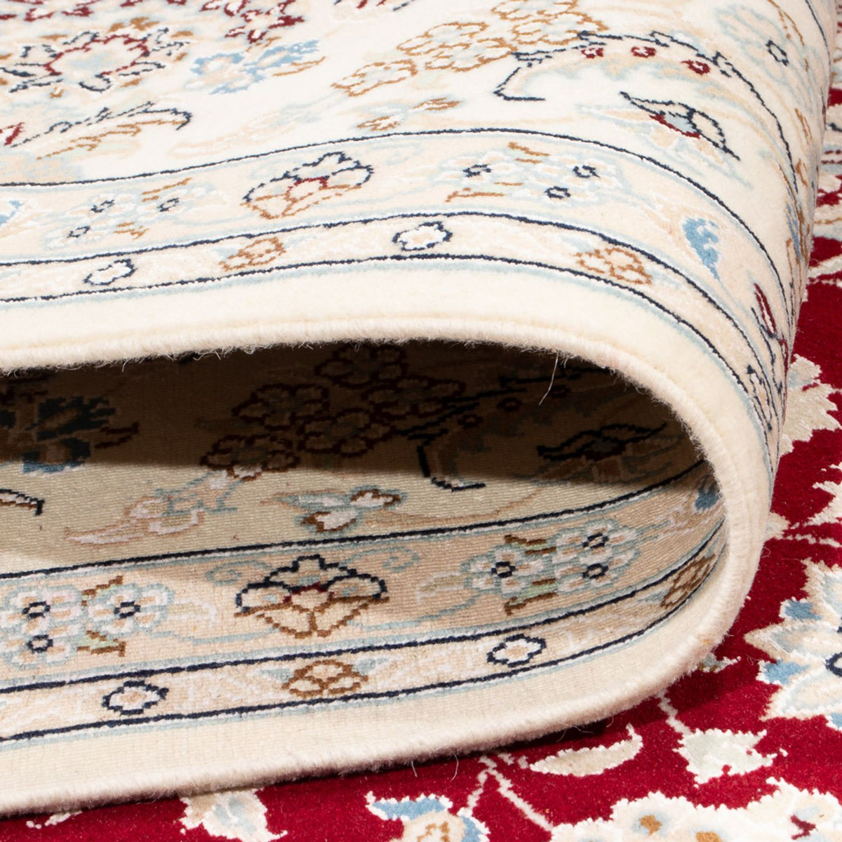 Perser Rug - Nain - Premium - 292 x 198 cm - red