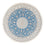 Perser Rug - Nain - Premium round  - 157 x 150 cm - blue