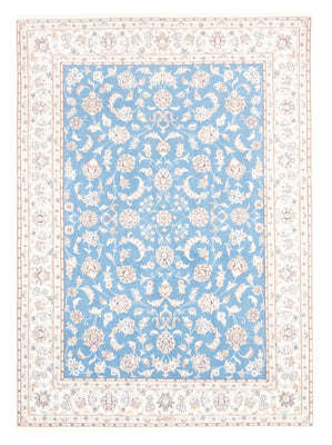 Perser Rug - Nain - Royal - 210 x 149 cm - light blue
