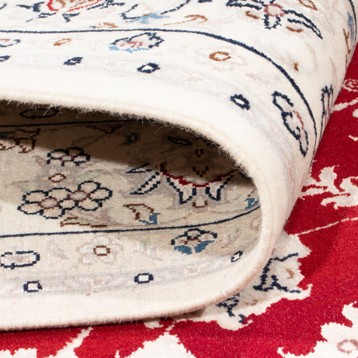 Perser Rug - Nain - Royal - 200 x 150 cm - red