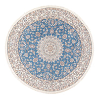 Perser Rug - Nain - Premium round  - 154 x 151 cm - blue