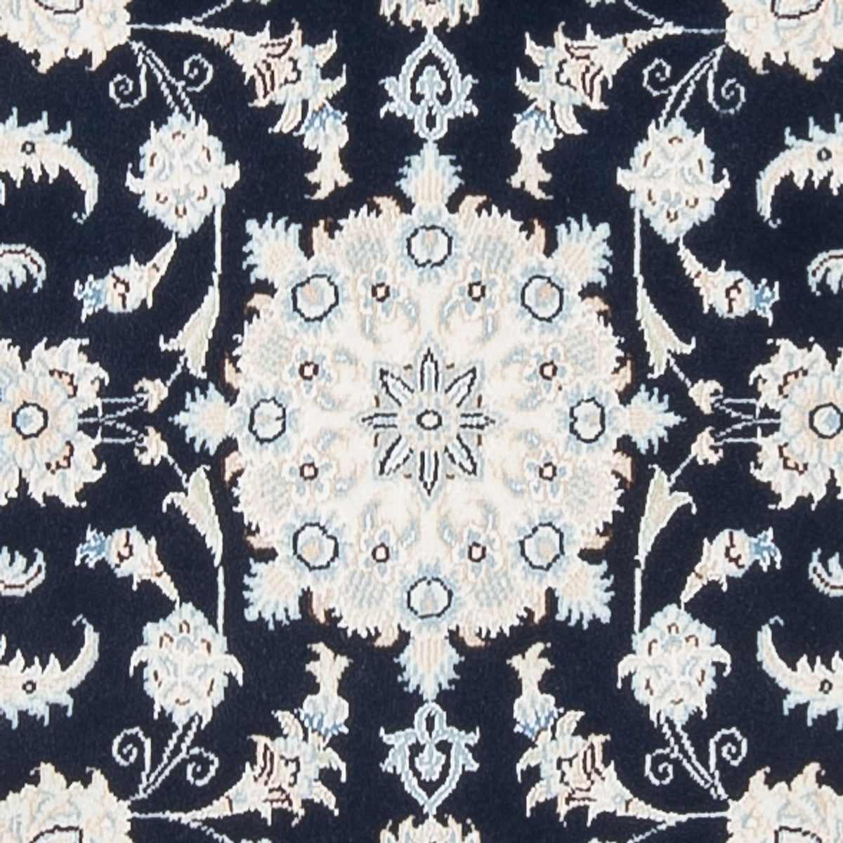 Runner Perser Rug - Nain - Premium - 296 x 80 cm - dark blue