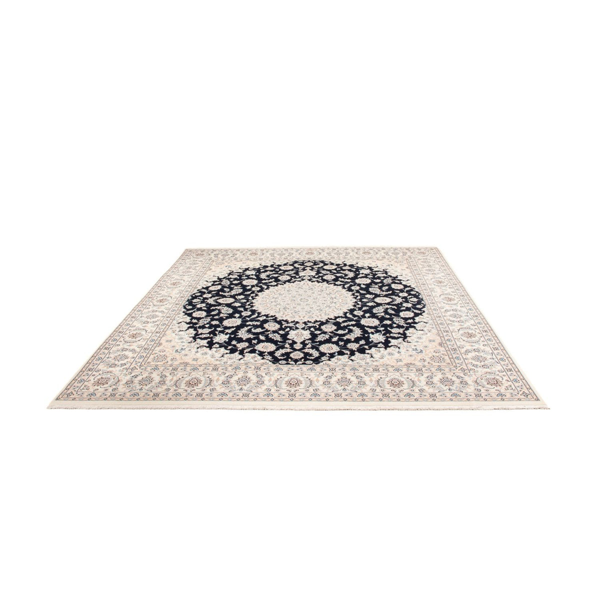 Perser Rug - Nain - 267 x 247 cm - dark blue