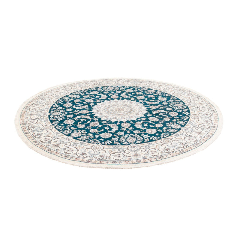 Perser Rug - Nain round  - 200 x 200 cm - petrol blue
