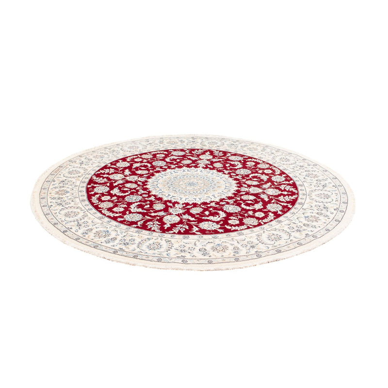 Perser Rug - Nain round  - 200 x 200 cm - red
