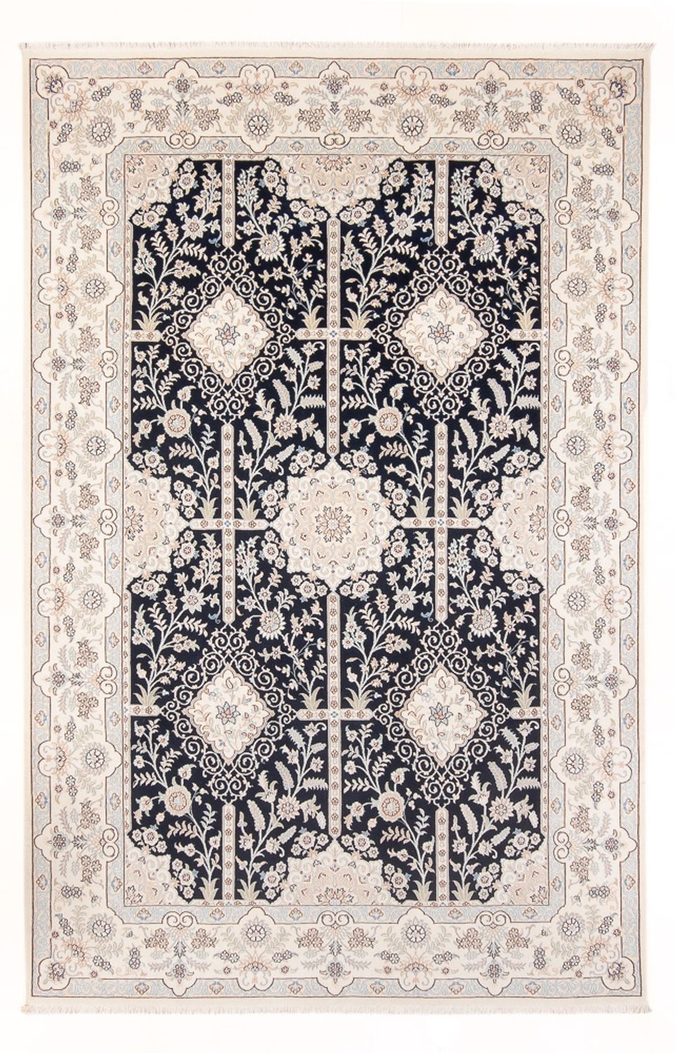 Perser Rug - Nain - Premium - 295 x 200 cm - dark blue