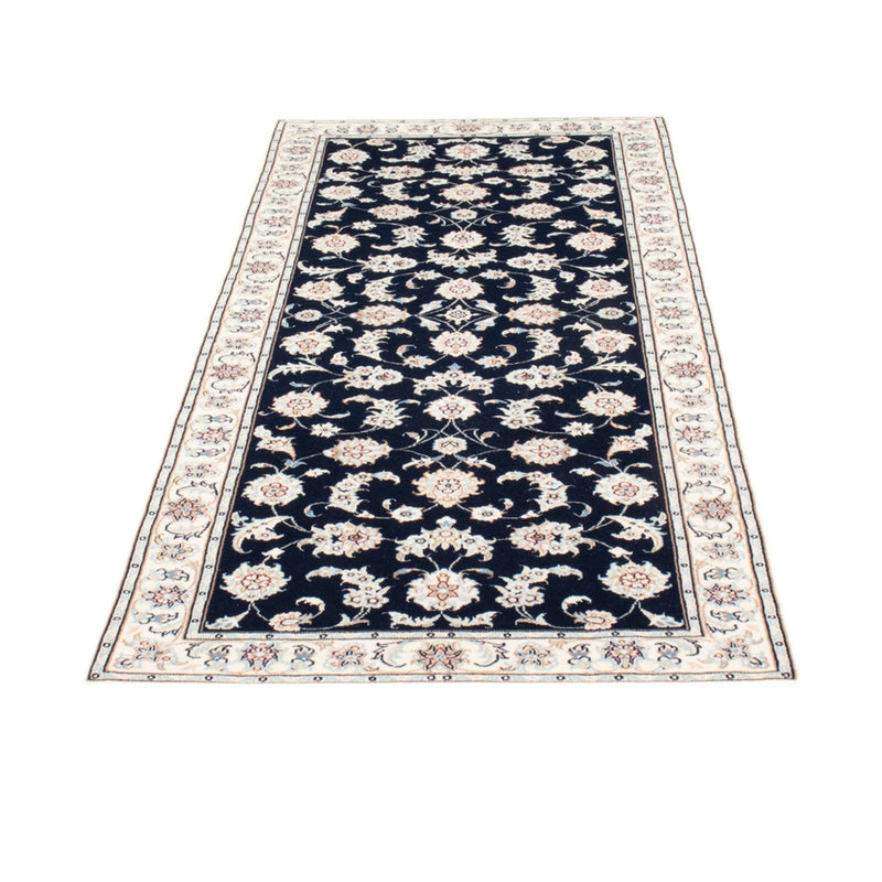 Runner Perser Rug - Nain - Royal - 198 x 81 cm - dark blue