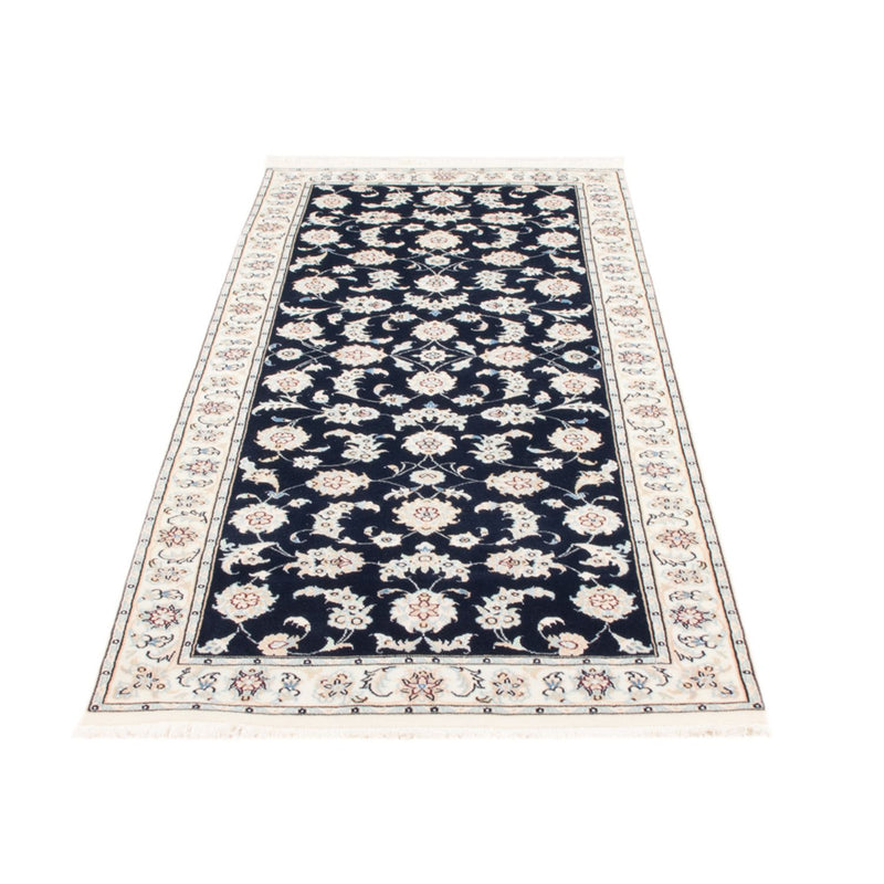 Runner Perser Rug - Nain - Royal - 197 x 80 cm - dark blue