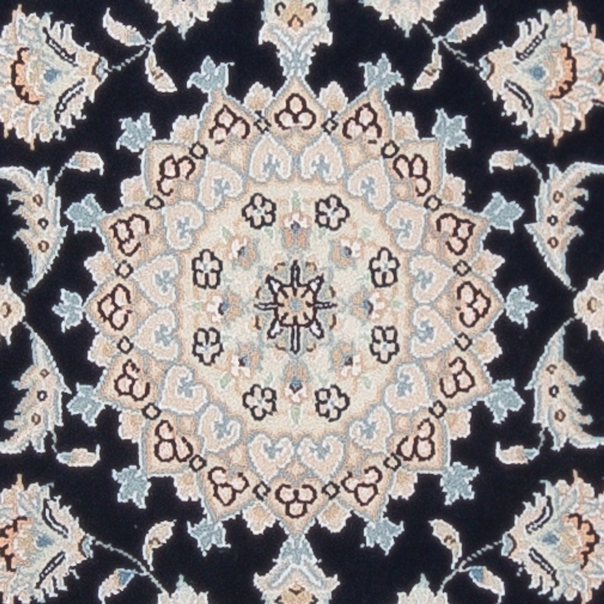 Runner Perser Rug - Nain - Premium - 253 x 81 cm - dark blue