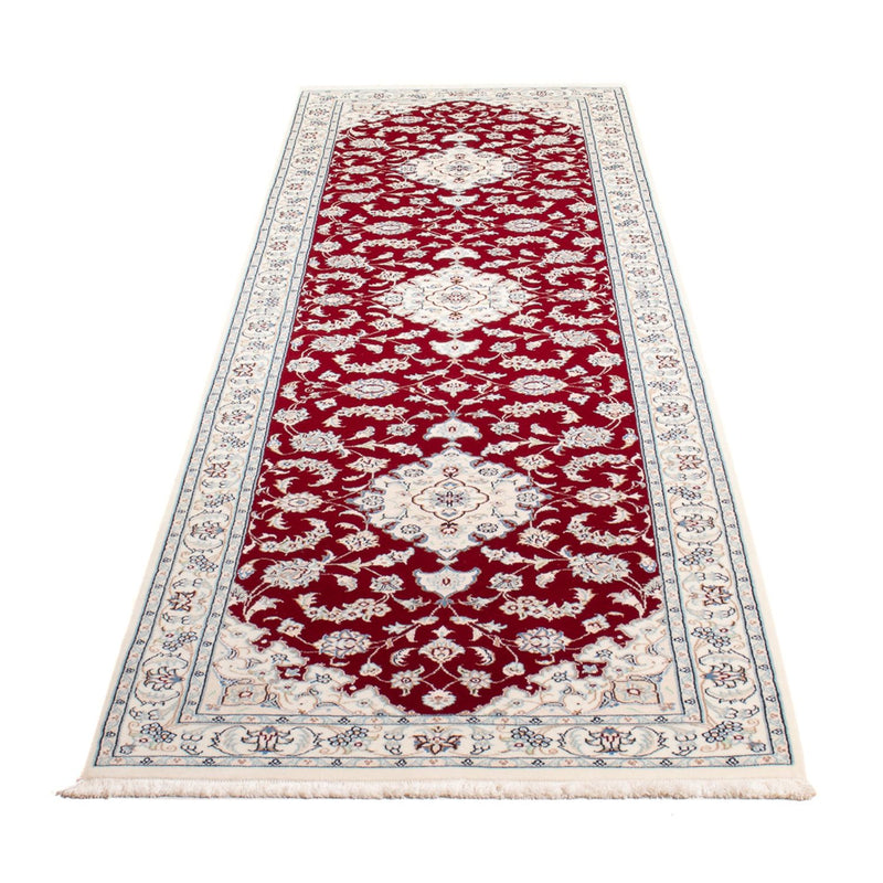 Runner Perser Rug - Nain - Premium - 298 x 80 cm - red