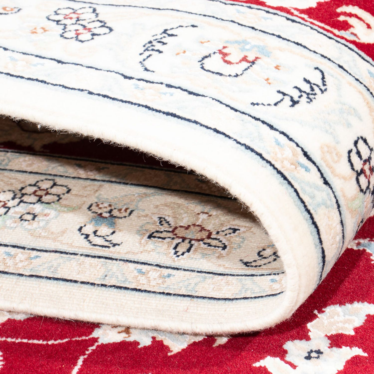 Runner Perser Rug - Nain - Premium - 292 x 80 cm - red