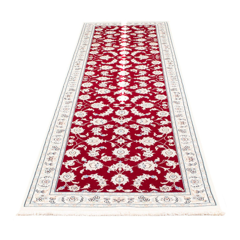 Runner Perser Rug - Nain - Premium - 292 x 80 cm - red