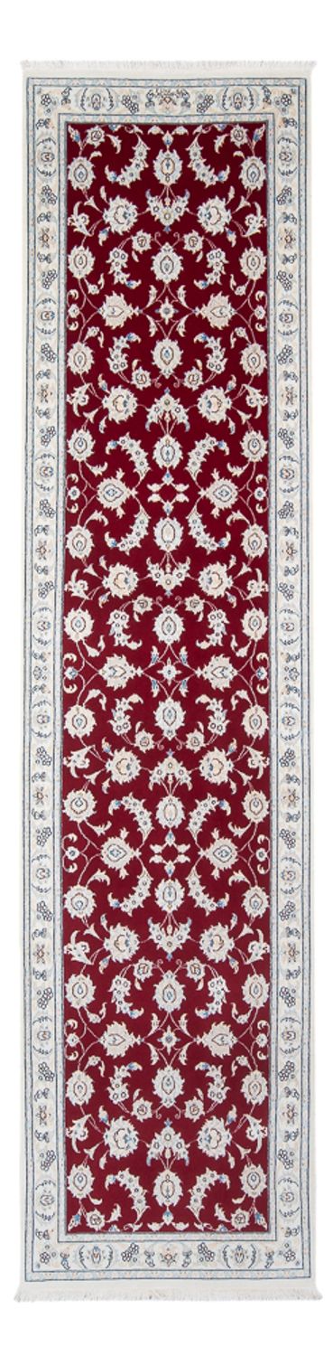 Runner Perser Rug - Nain - Premium - 300 x 81 cm - red