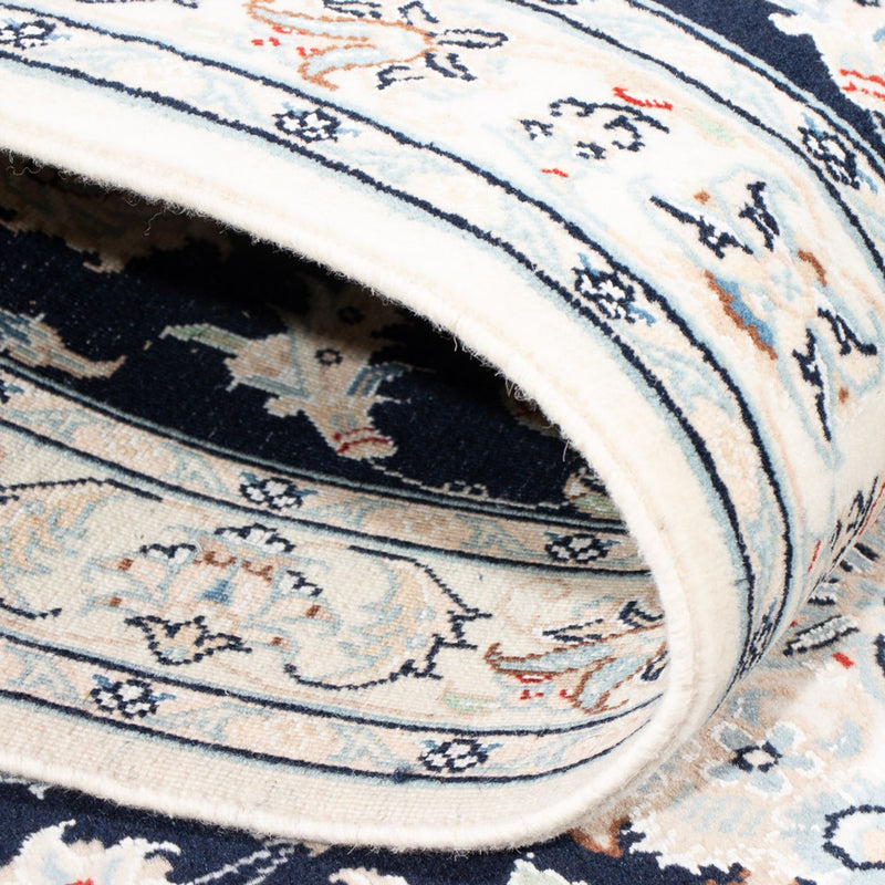 Runner Perser Rug - Nain - Premium - 306 x 81 cm - dark blue