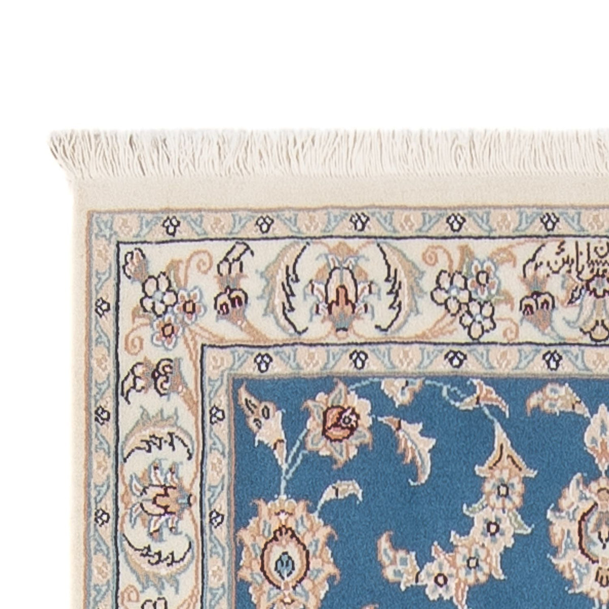 Runner Perser Rug - Nain - Premium - 298 x 80 cm - blue