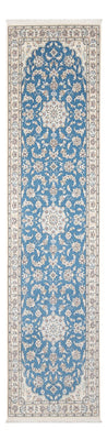 Runner Perser Rug - Nain - Premium - 300 x 80 cm - blue