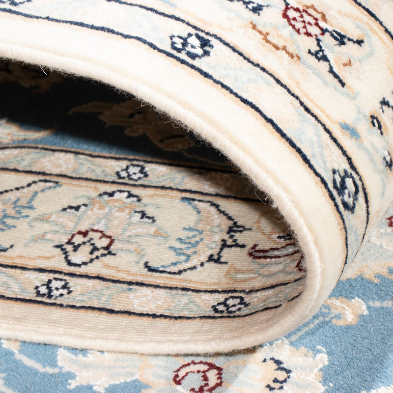 Runner Perser Rug - Nain - Premium - 300 x 80 cm - blue