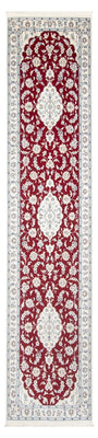 Runner Perser Rug - Nain - Premium - 346 x 84 cm - red