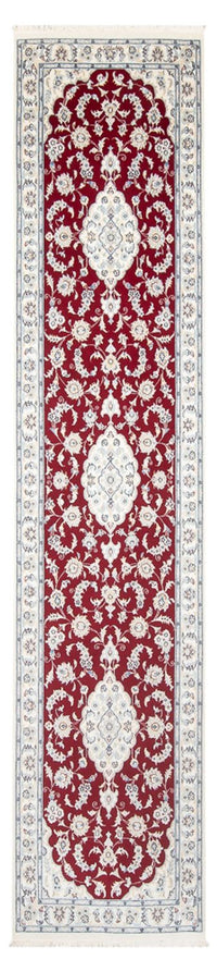 Runner Perser Rug - Nain - Premium - 346 x 84 cm - red