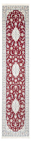 Runner Perser Rug - Nain - Premium - 346 x 84 cm - red