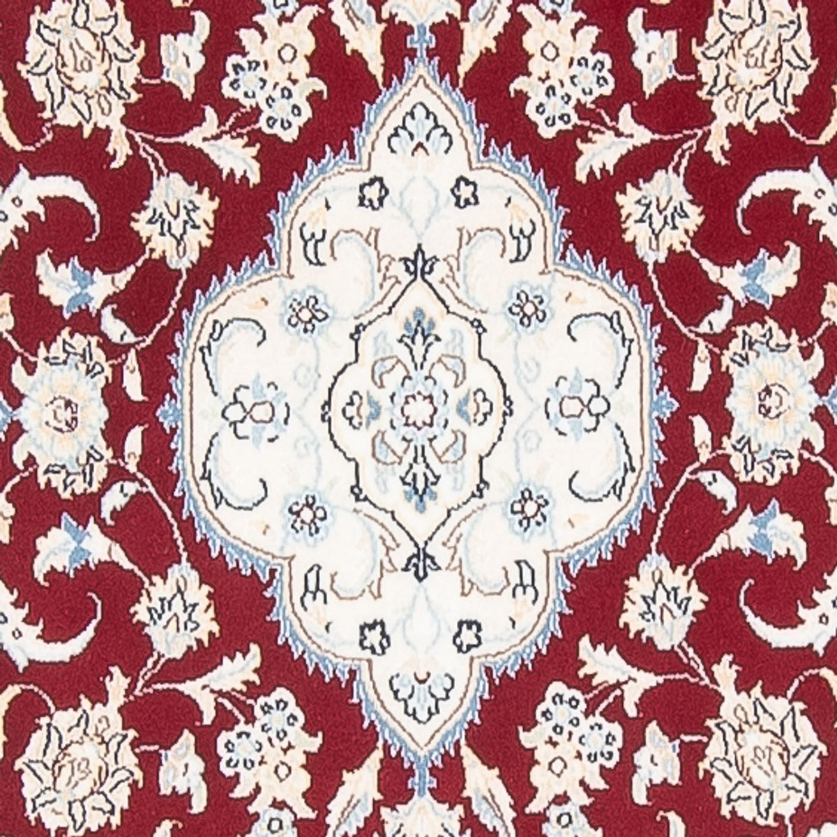 Runner Perser Rug - Nain - Premium - 382 x 89 cm - red