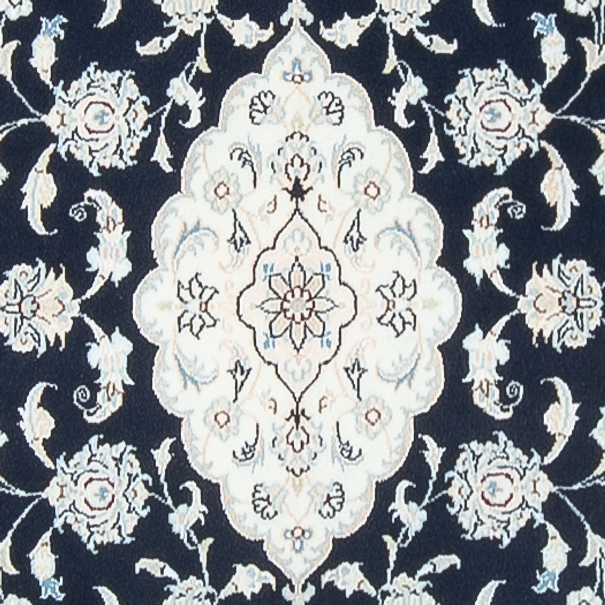Runner Perser Rug - Nain - Premium - 347 x 87 cm - dark blue