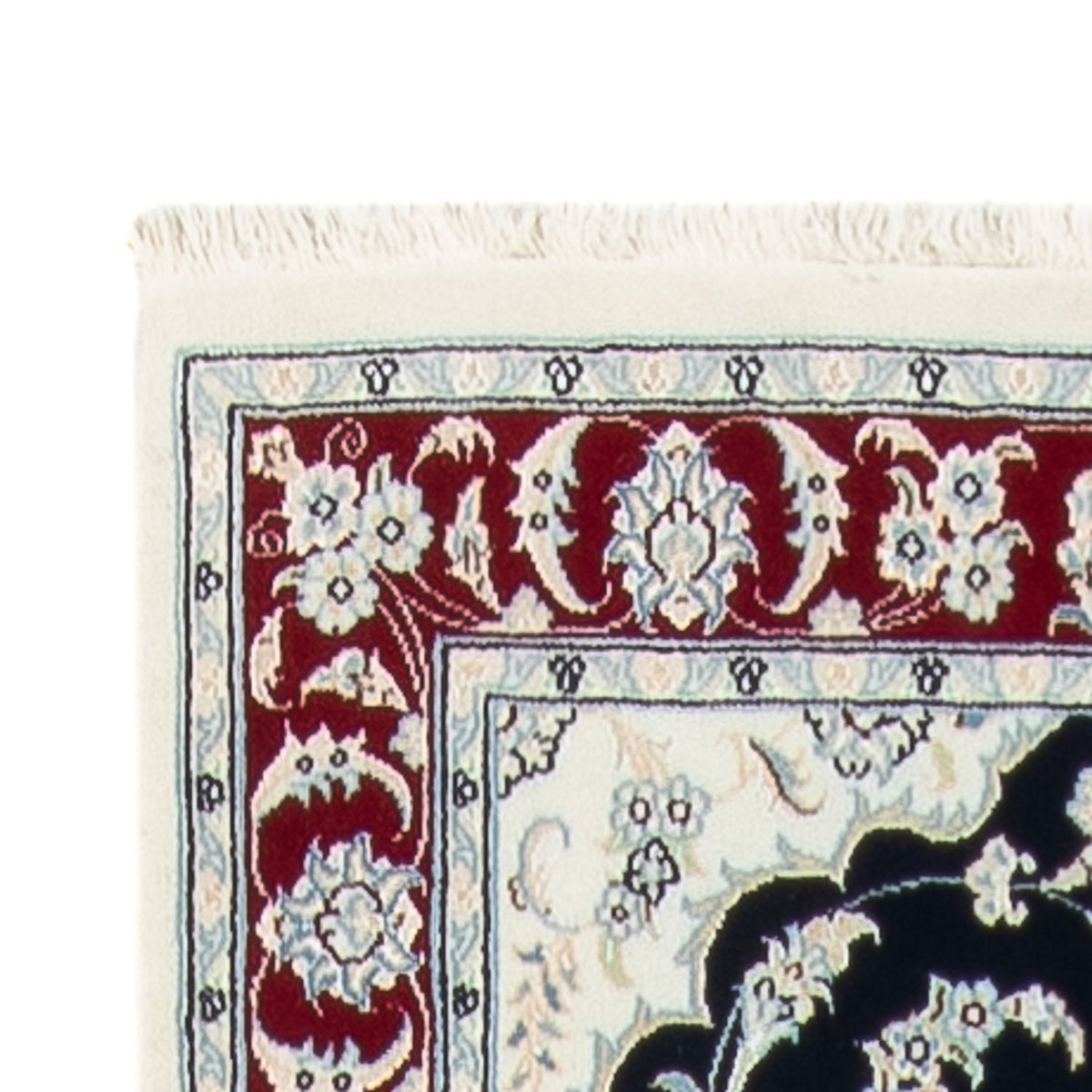 Runner Perser Rug - Nain - Premium - 347 x 87 cm - dark blue