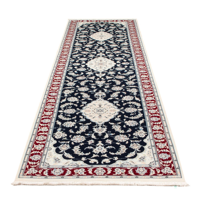 Runner Perser Rug - Nain - Premium - 347 x 87 cm - dark blue
