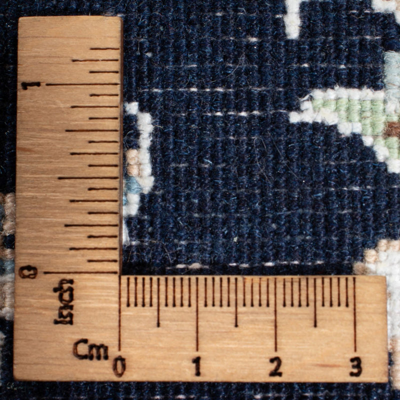 Runner Perser Rug - Nain - Premium - 347 x 87 cm - dark blue